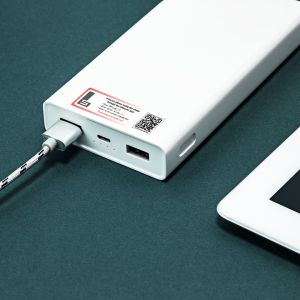 Power bank and laptop