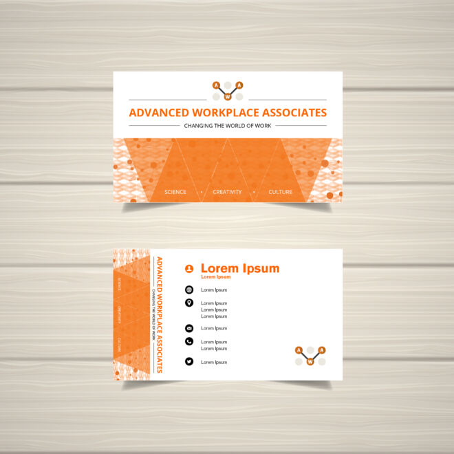 Abstract Business Card