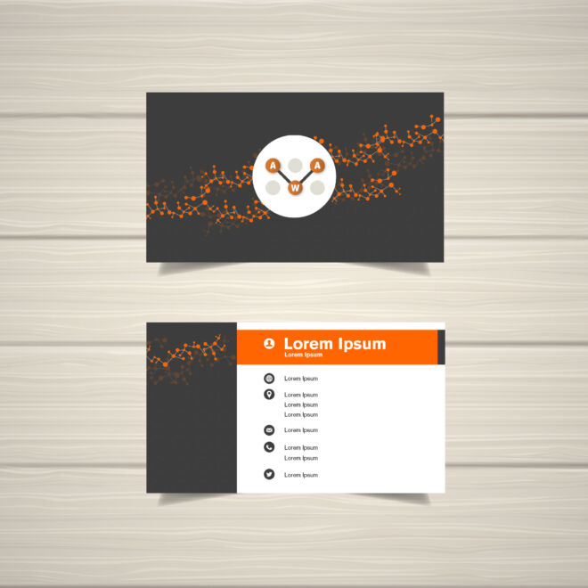 Abstract Business Card